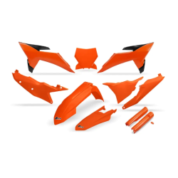 Set de plastice UFO KTM SX125-300 25-26, SX-F250-450 25-26 OEM Set de plastice UFO KTM SX125-300 25-26, SX-F250-450 25-26 OEM
