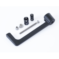 Protecții pentru ghidon R&G RACING Moulded Lever Guard - Negru Triumph