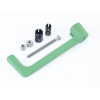Protecții pentru ghidon R&G RACING Moulded Lever Guard - Verde Triumph