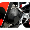 Set de protecții pentru motor R&G RACING Pro Engine Case Protection Covers (Set 2 piese) - Negru Aprilia RS660 / Tuono660 / Tuareg