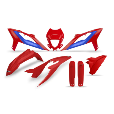 Set de plastic UFO Beta RR250-450 23-24 roșu-albastru