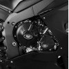 Protector pentru motor R&G RACING Race Series Right Crankcase Protection Cover (Clutch) - Negru Honda CBR1000RR-R Fireblade SP