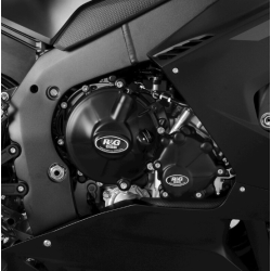 Protector pentru motor R&G RACING Race Series Right Crankcase Protection Cover (Clutch) - Negru Honda CBR1000RR-R Fireblade SP