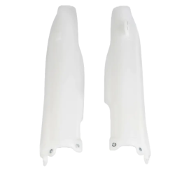Plastice pentru față UFO Kawasaki KX250F 06-08, KX450F 06-08, KLX450R 07-21 Alb