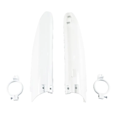 Plastice pentru față UFO Suzuki RM125 99-03, RM250 99-03 Alb