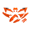 Set de plastice UFO KTM EXC-F250-501 24-25, EXC150/250 24-25, EXC300 24-25 Portocalie
