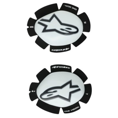 Slideri ALPINESTARS GP Plus Alb/Negru