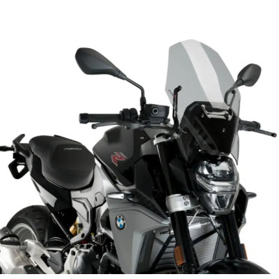 Parbriz New Generation Touring BMW F900R 20-26 cu suport OEM BMW Smoke Puig Parbriz New Generation Touring BMW F900R 20-26 cu suport OEM BMW Smoke Puig