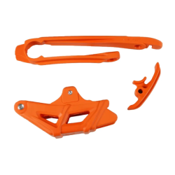 Ghid și alunecare UFO KTM EXC125-300 12-23, EXC-F350-500 12-23 portocalie Ghid și alunecare UFO KTM EXC125-300 12-23, EXC-F350-500 12-23 portocalie
