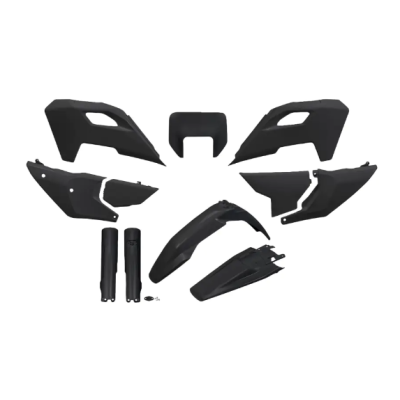 Set de plastice UFO Husqvarna FE/TE 24-25 Negru