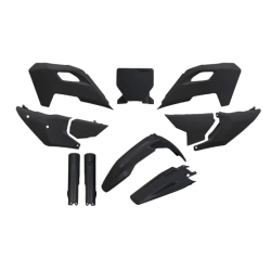 Set de plastic UFO Husqvarna TC/FC/TX/FX 23-24 Negru Set de plastic UFO Husqvarna TC/FC/TX/FX 23-24 Negru
