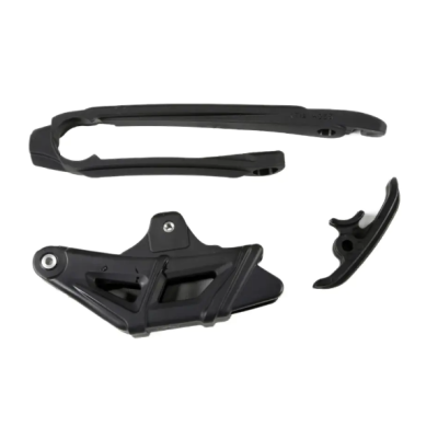 Ghid și alunecare UFO KTM EXC125-300 12-23, EXC-F350-500 12-23 negru