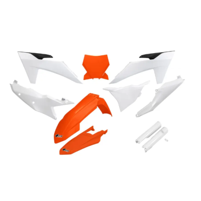 Set de plastic UFO KTM SX/SX-F 23-24 OEM Alb
