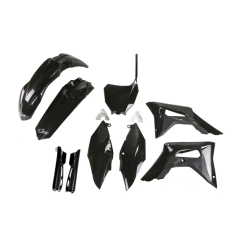 Set de plastic UFO Honda CRF250R 18-21, CRF450R 17-20 Negru Set de plastic UFO Honda CRF250R 18-21, CRF450R 17-20 Negru