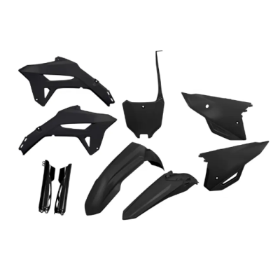 Set de plastice UFO Honda CRF250R 22-24, CRF450R 21-24 Negru