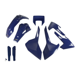 Set de plastice UFO Husqvarna TE/FE/TX 17-19 Albastru Set de plastice UFO Husqvarna TE/FE/TX 17-19 Albastru