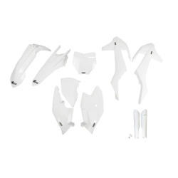 Set de plastic UFO KTM SX/SX-F 16-18 Alb