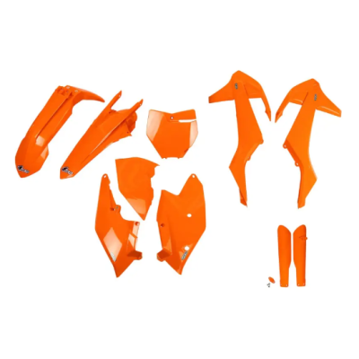 Set de plastic UFO KTM SX/SX-F 16-18 Portocaliu Fluo