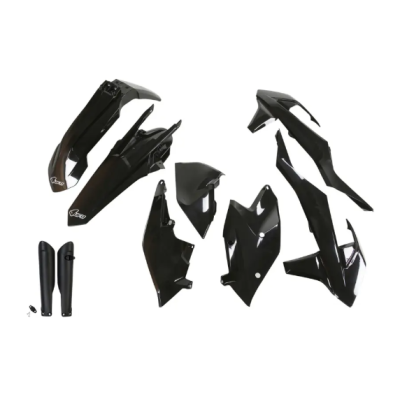 Set de plastic UFO KTM EXC/EXC-F 17-19 Negru
