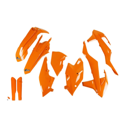 Set de plastic UFO KTM EXC/EXC-F 17-19 Portocaliu