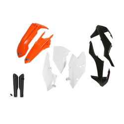 Set de plastic UFO KTM EXC/EXC-F 17-19 OEM 18