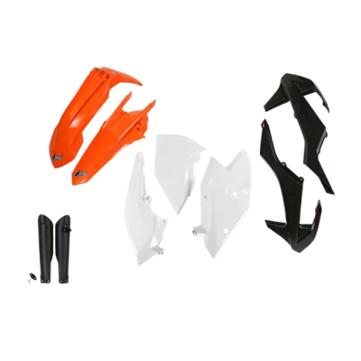 Set de plastic UFO KTM EXC/EXC-F 17-19 OEM 18