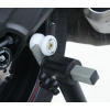 Adaptor pentru suport R&G RACING Stand Bobbins Negru BMW/Triumph