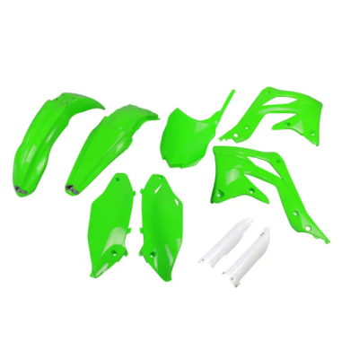 Set de plastic UFO Kawasaki KX450F 13-15 Verde