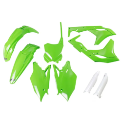 Set de plastic UFO Kawasaki KX250F 17 Verde