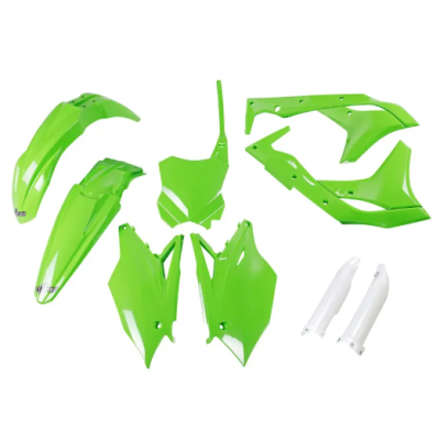 Set de plastic UFO Kawasaki KX250F 17 Verde