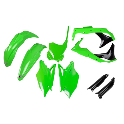 Set de plastice UFO Kawasaki KX250F 18-20 OEM Verde