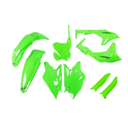 Set de plastice UFO Kawasaki KX250F 18-20 Verde Set de plastice UFO Kawasaki KX250F 18-20 Verde