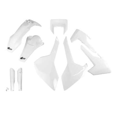 Set de plastic UFO Husqvarna TE/FE/TX 17-19 Alb