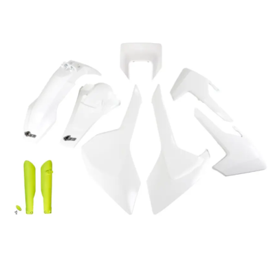 Set de plastic UFO Husqvarna TE/FE/TX 17-19 OEM Alb
