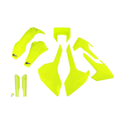 Set de plastice UFO Husqvarna TE/FE/TX 17-19 Galben