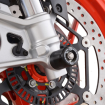 Capace de protecție R&G RACING pentru furci - Negru Aprilia RS 660 / Tuono 660 thumb