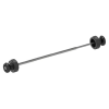 Capace de protecție R&G RACING pentru axul frontal - Negru Yamaha MT-07 25-26