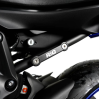 Placă R&G RACING Rear Footrest Blanking Plate Silver Yamaha MT-07 14-25