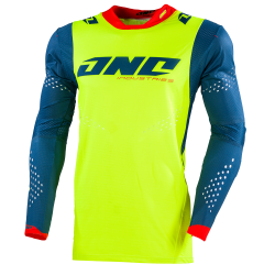 Bluza de motocross pentru copii ONE INDUSTRIES X-197 NEON NAVY Bluza de motocross pentru copii ONE INDUSTRIES X-197 NEON NAVY