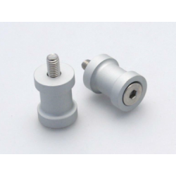 Adaptor pentru suport R&G RACING Stand Bobbins M8 Silver