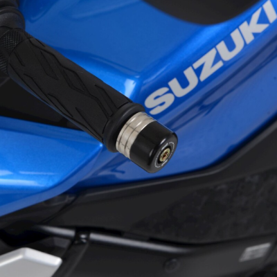 Balansori pentru ghidon R&G Racing Bar Ends Black - Suzuki