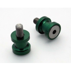 Adaptori pentru suport R&G RACING Stand Bobbins M10 VERDE KAWASAKI