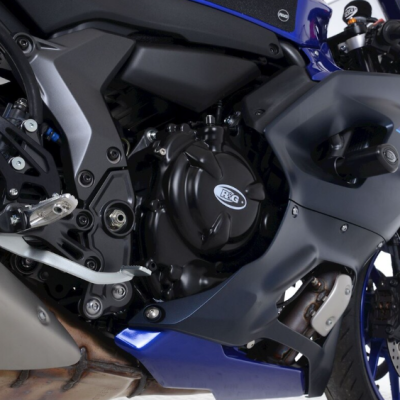 Protector pentru motor R&G RACING Race Series Right Crankcase Protection Cover Protection - Negru YAMAHA MT07/R7/Tenere700 Protector pentru motor R&G RACING Race Series Right Crankcase Protection Cover Protection - Negru YAMAHA MT07/R7/Tenere700