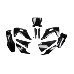 Set de plastice UFO Husqvarna TC/FC 19-22 Negru Set de plastice UFO Husqvarna TC/FC 19-22 Negru