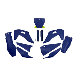 Set de plastic UFO Husqvarna TC/FC 19-22 Albastru