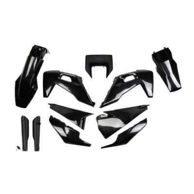 Set de plastic UFO Husqvarna TX 20-22, TE/FE 20-23 Negru