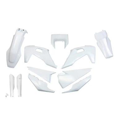 Set de plastice UFO Husqvarna TX 20-22, TE/FE 20-23 Alb