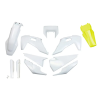 Set de plastice UFO Husqvarna TX 20-22, TE/FE 20-23 OEM Alb