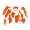 Set de plastic UFO KTM EXC/EXC-F 17-19 Portocaliu Fluo
