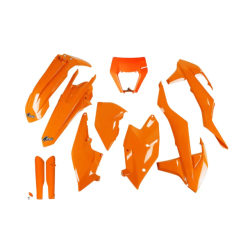 Set de plastic UFO KTM EXC/EXC-F 17-19 Portocaliu Set de plastic UFO KTM EXC/EXC-F 17-19 Portocaliu